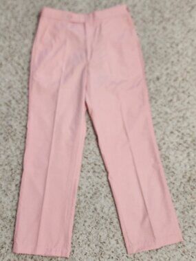 men's pink pants 32 vintage 1980s cotton blend
